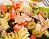 Салаты с макаронами